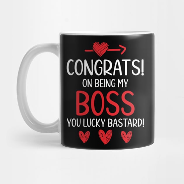 Funny Gifts for Boss Congrats On Being My Boss by Che Tam CHIPS